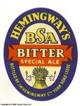 Hemingway's BSA Bitter Special Ale