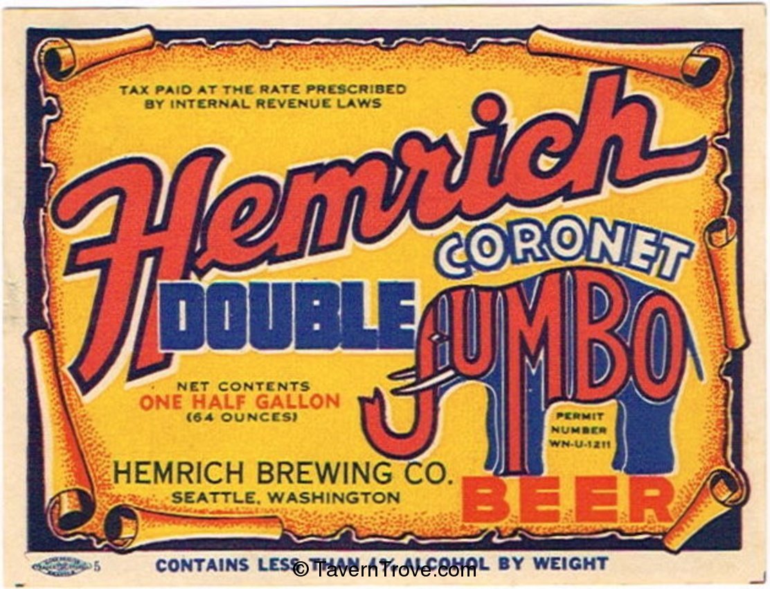 Hemrich Double Coronet Beer