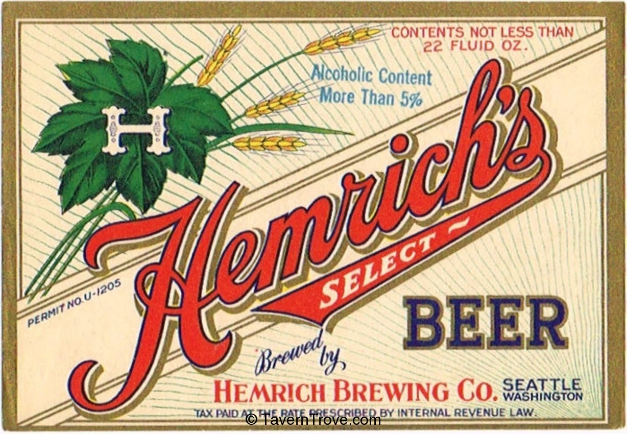 Hemrich's Select Beer zxz