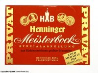 Henninger Meisterbock Privat