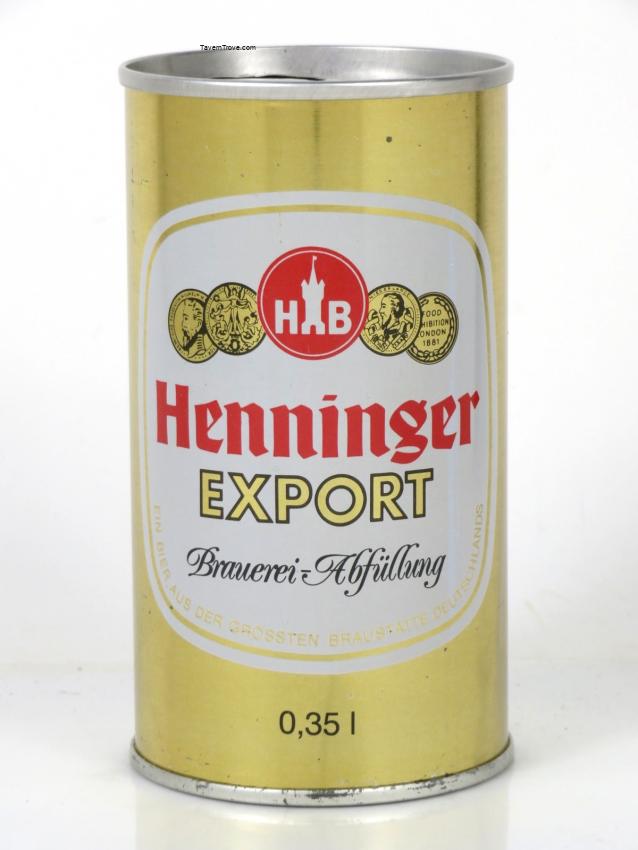 Henninger Export Beer