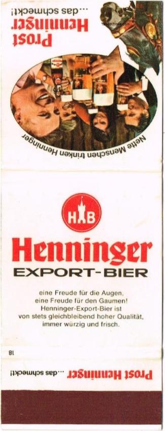 Henninger Export-Bier