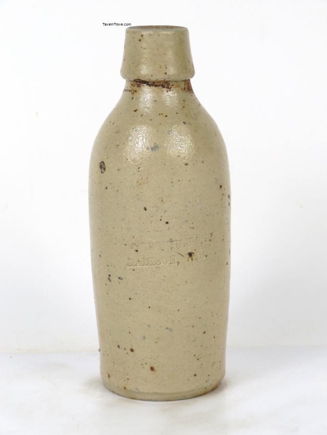 Henry Schulkamp Weiss Beer Stoneware Bottle
