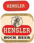 Hensler Bock Beer