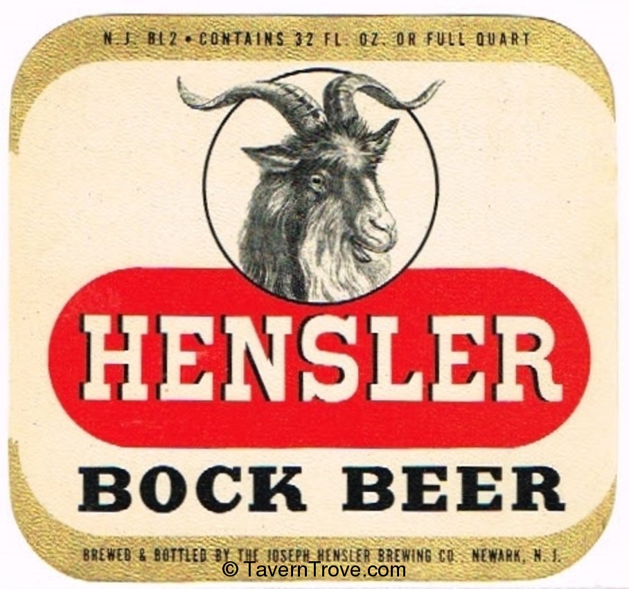 Hensler Bock Beer