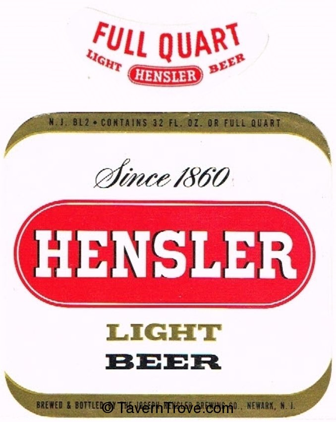 Hensler Light Beer