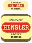 Hensler Light Beer