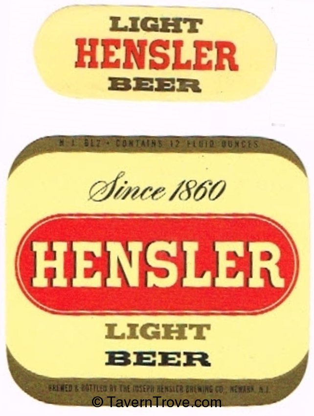 Hensler Light Beer