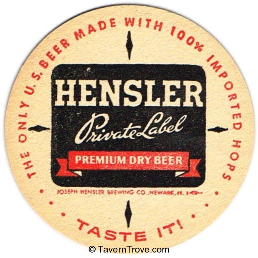 Hensler Private Label Beer