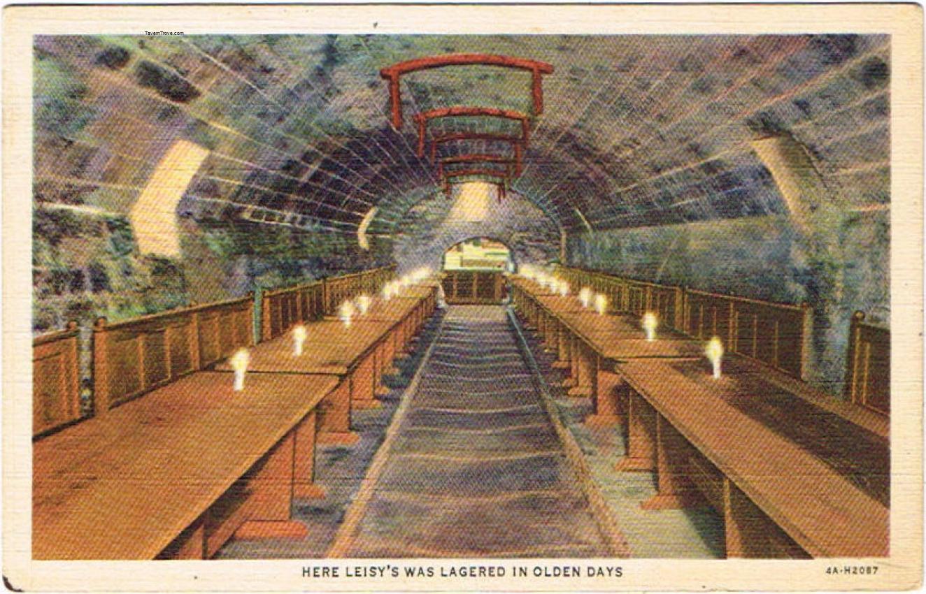 Here Leisy's Was Lagered In The Olden Days