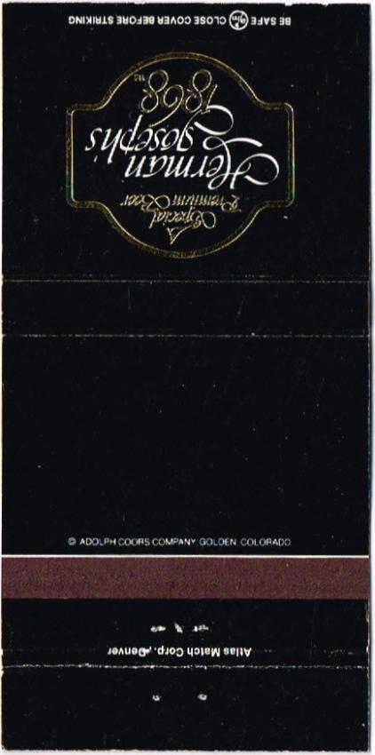 Herman Joseph's 1868 Beer