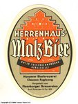 Herrenhaus Malz Bier