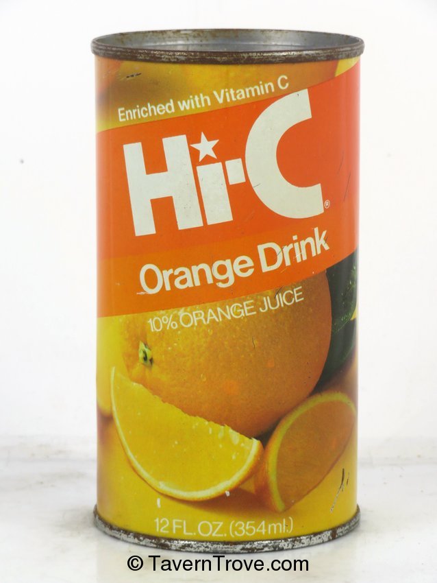 Hi-C Orange Drink Houston, Texas