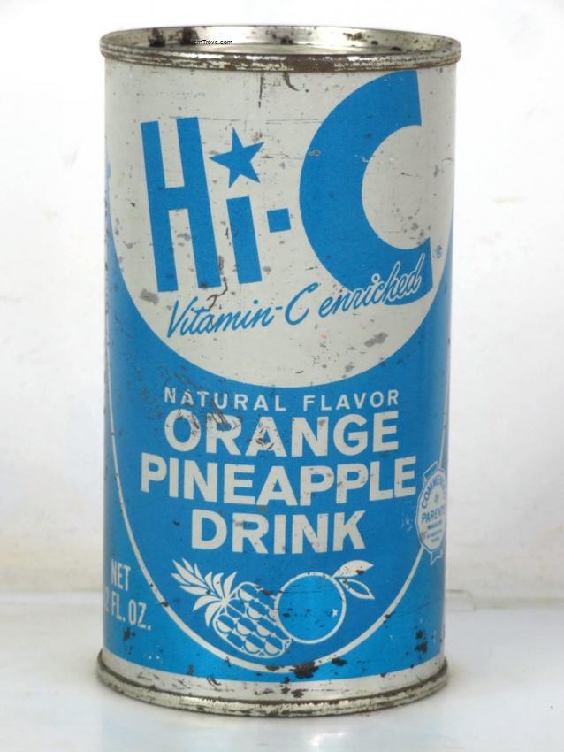 Hi-C Orange Pineapple Drink Houston Texas