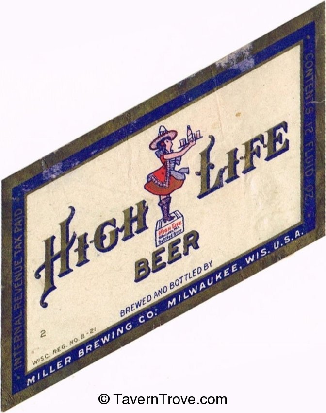 High Life Beer