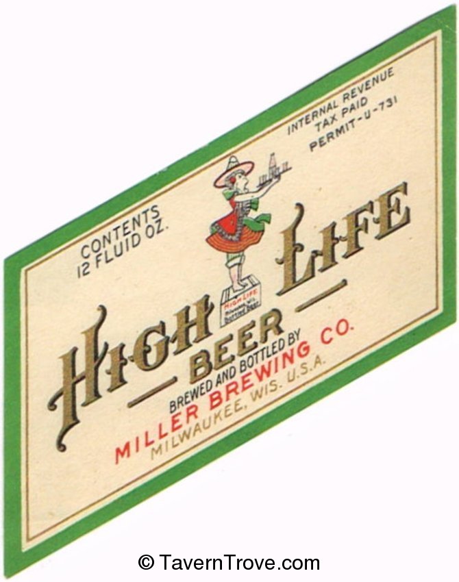 High Life Beer