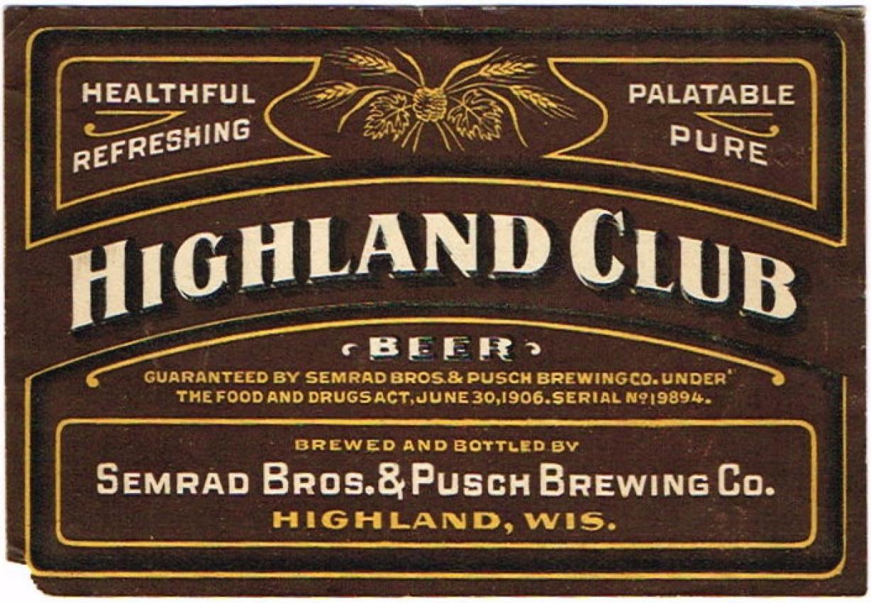 Highland Club Beer