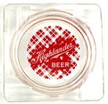 Highlander Beer Glass Ashtray
