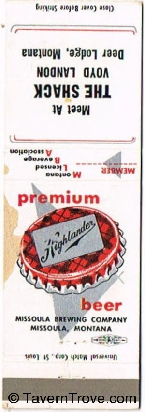 Highlander Premium Beer Dupe