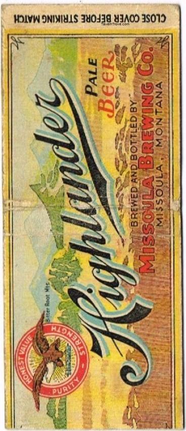 Highlander Pale Beer Dupe