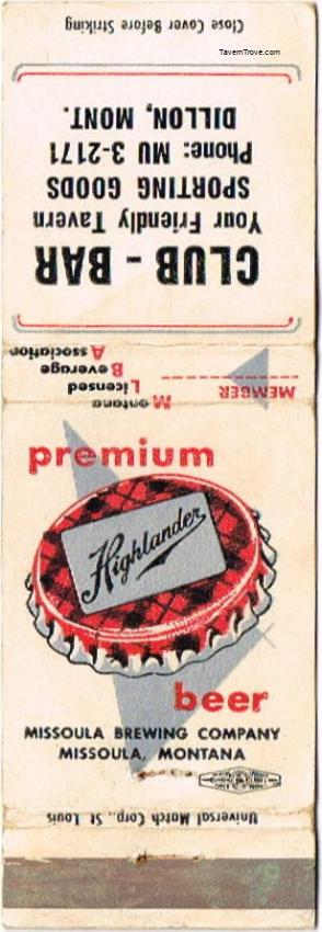 Highlander Premium Beer