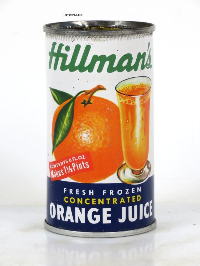 Hillman's Orange Juice Chicago Illinois