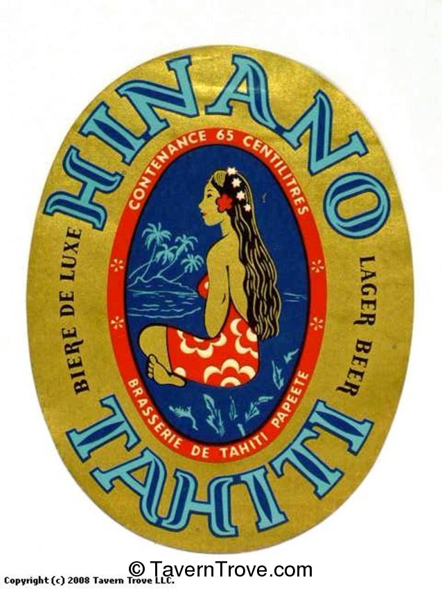 Hinano Tahiti Lager Beer