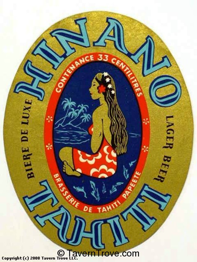 Hinano Tahiti Lager Beer