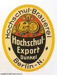 Hochschul Export Dunkel