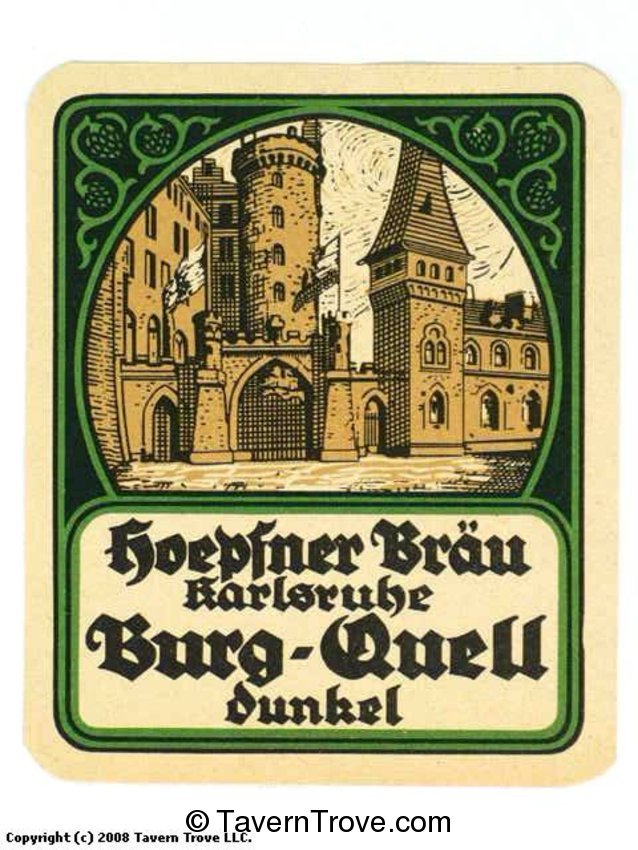 Hoepfner-Bräu Burg-Quell