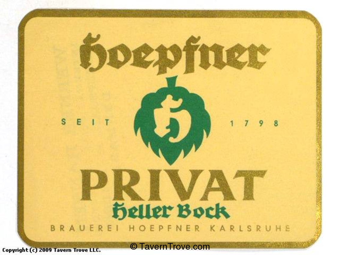 Hoepfner Privat Heller Bock