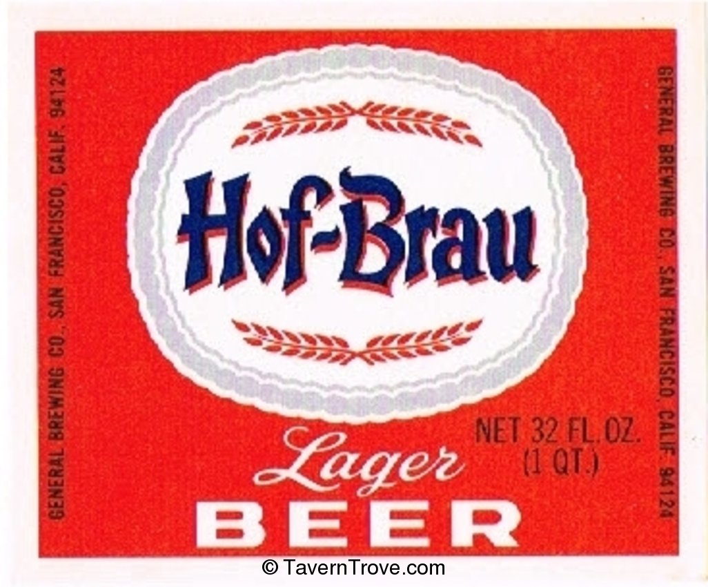Hof-Brau Beer