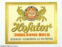 Hofator Jubiläums Bock