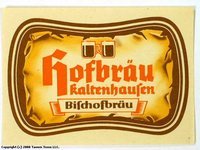 Hofbräu Kaltenhausen Bischofbräu