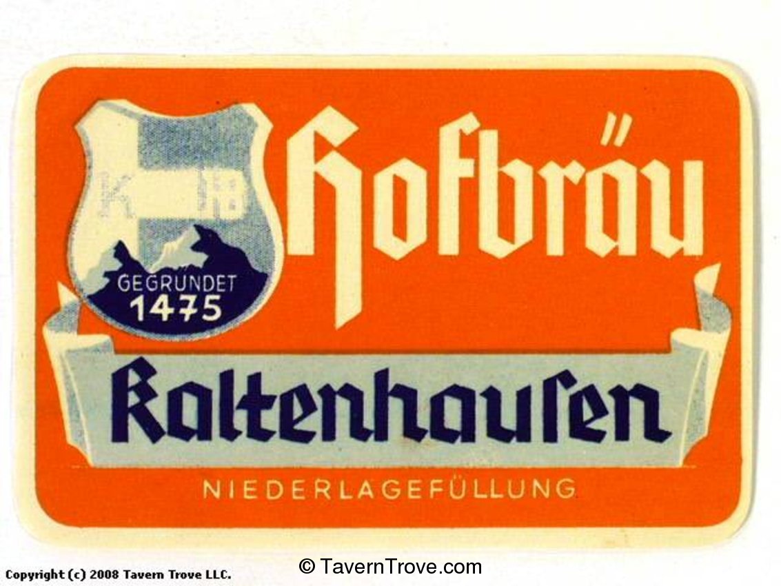 Hofbräu Kaltenhausen Festbock