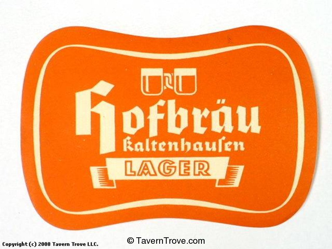 Hofbräu Kaltenhausen Lager