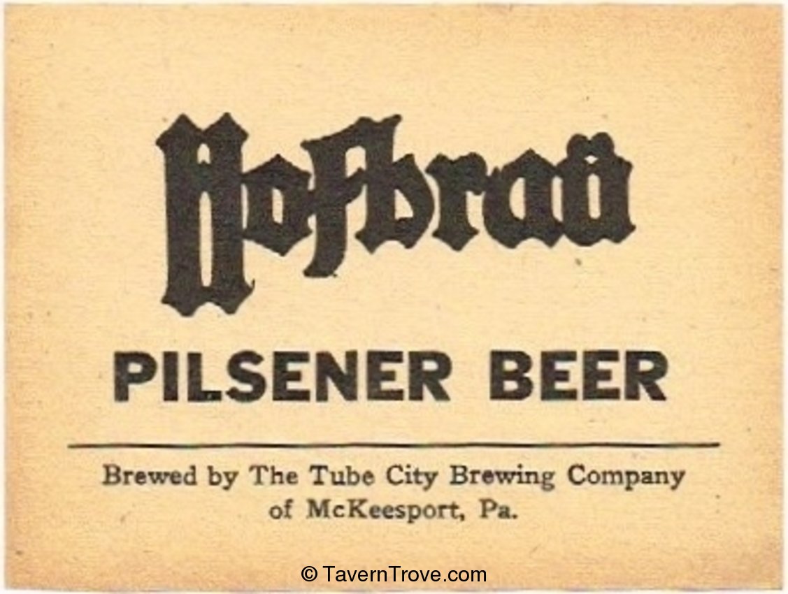 Hofbrau Pilsener Beer