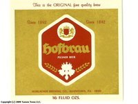 Hofbrau Pilsner Beer