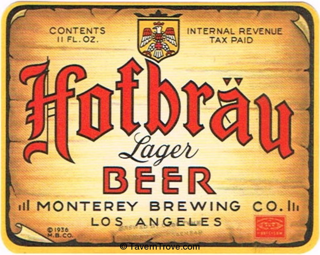 Hofbrau Beer