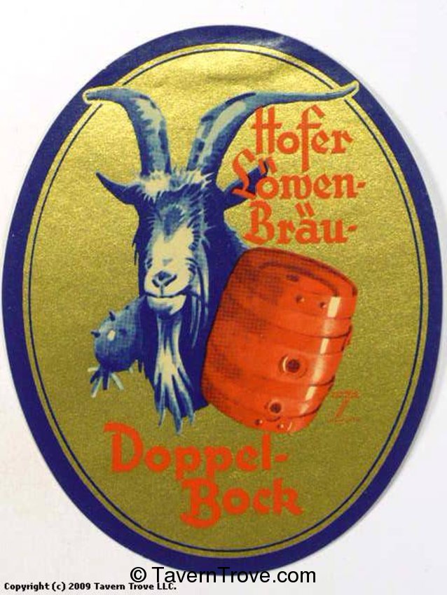 Hofer Löwenbräu Doppel-Bock