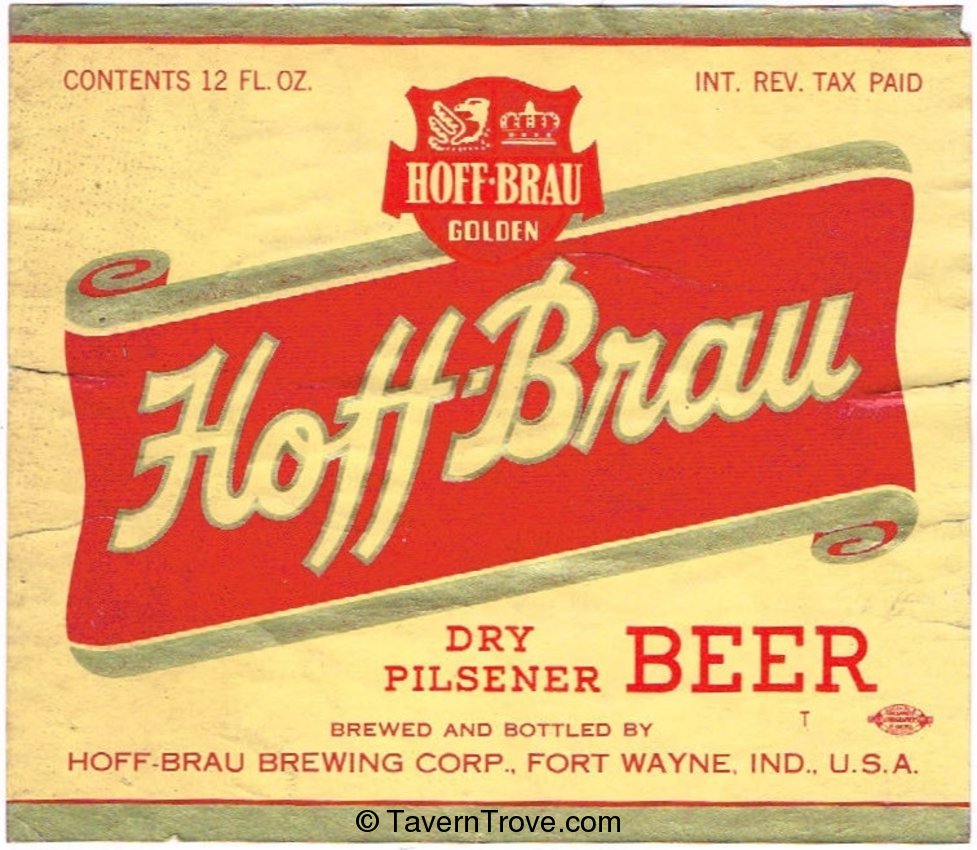 Hoff-Brau Dry Pilsener Beer