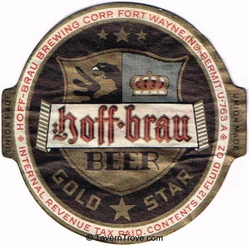 Hoff-Brau Gld Star Beer