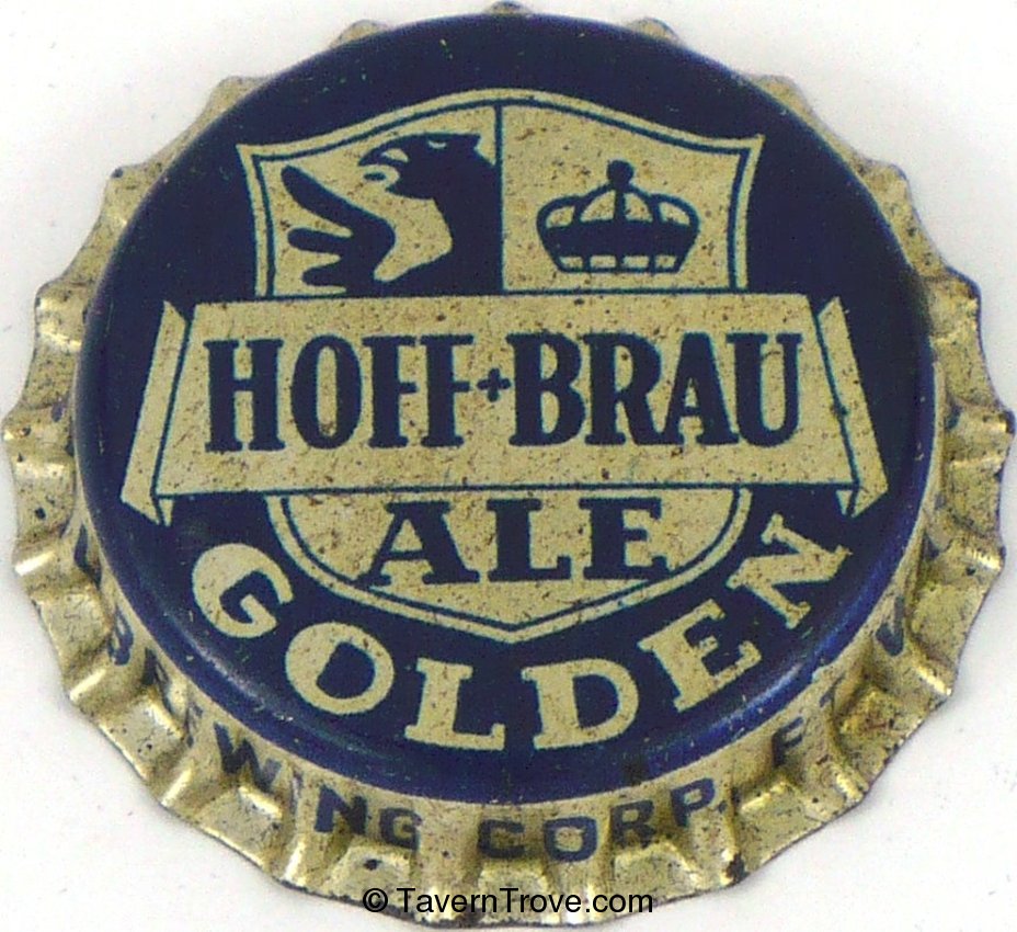 Hoff-Brau Golden Ale (silver skirt)