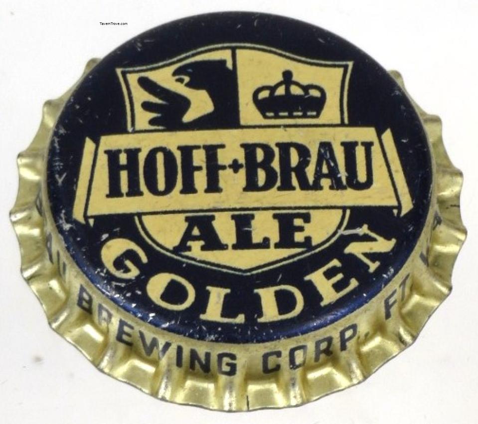 Hoff-Brau Golden Ale (silver skirt)