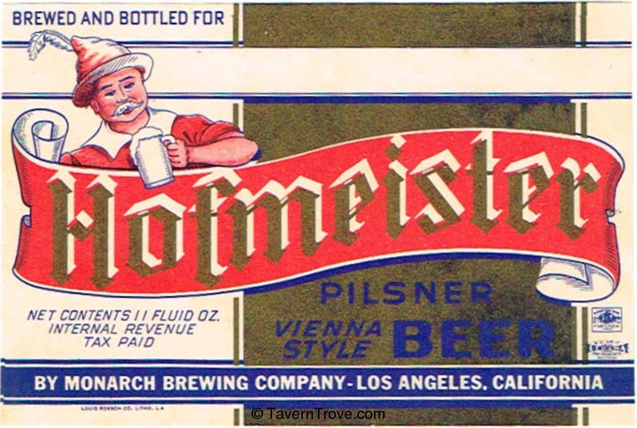 Hofmeister Pilsner Beer