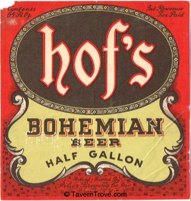 Hof's Bohemian Beer