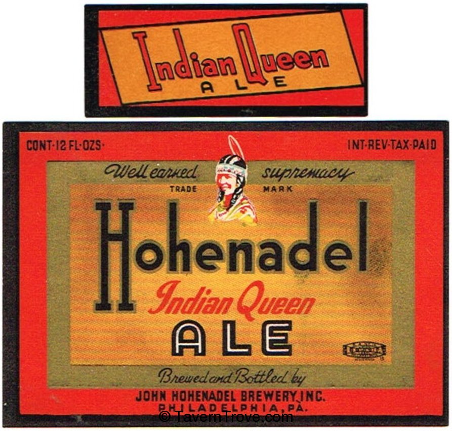 Hohenadel Indian Queen Ale