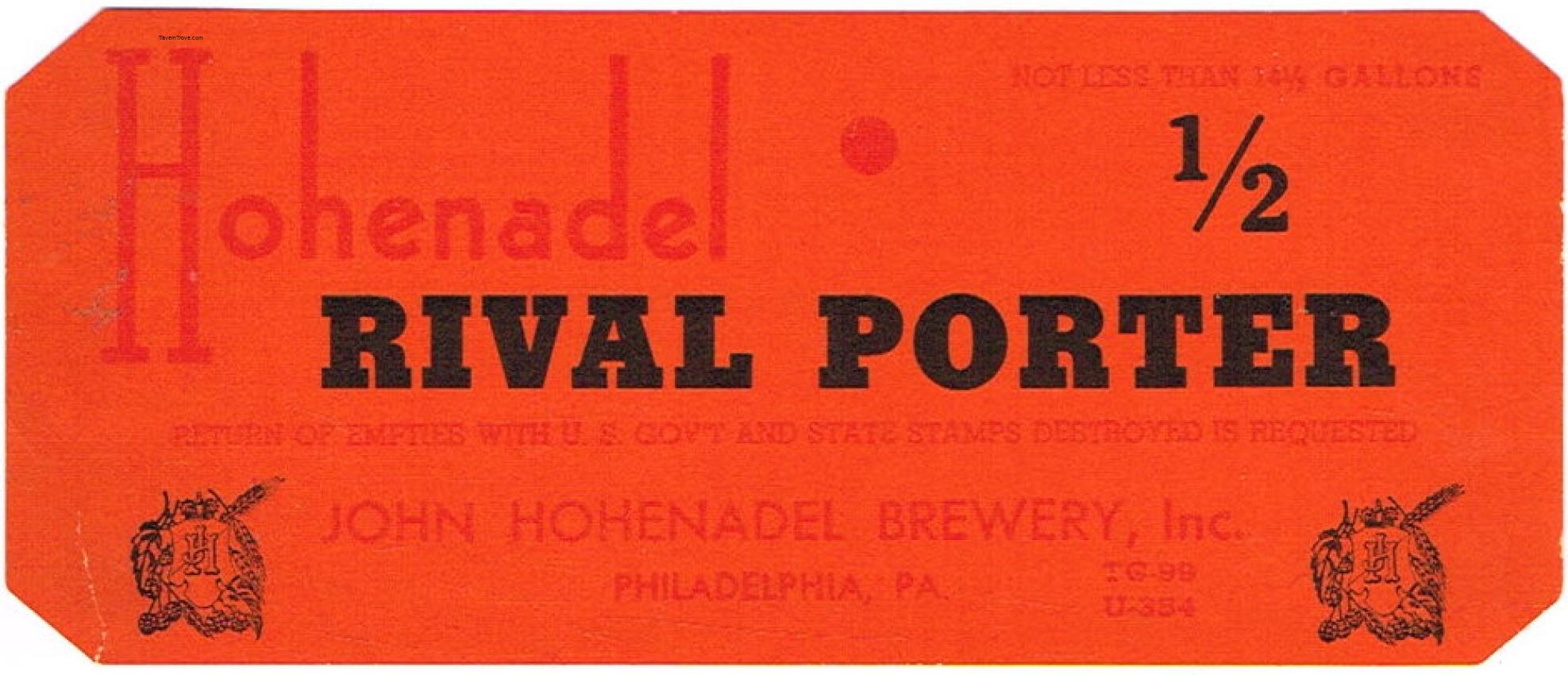 Hohenadel Rival Porter