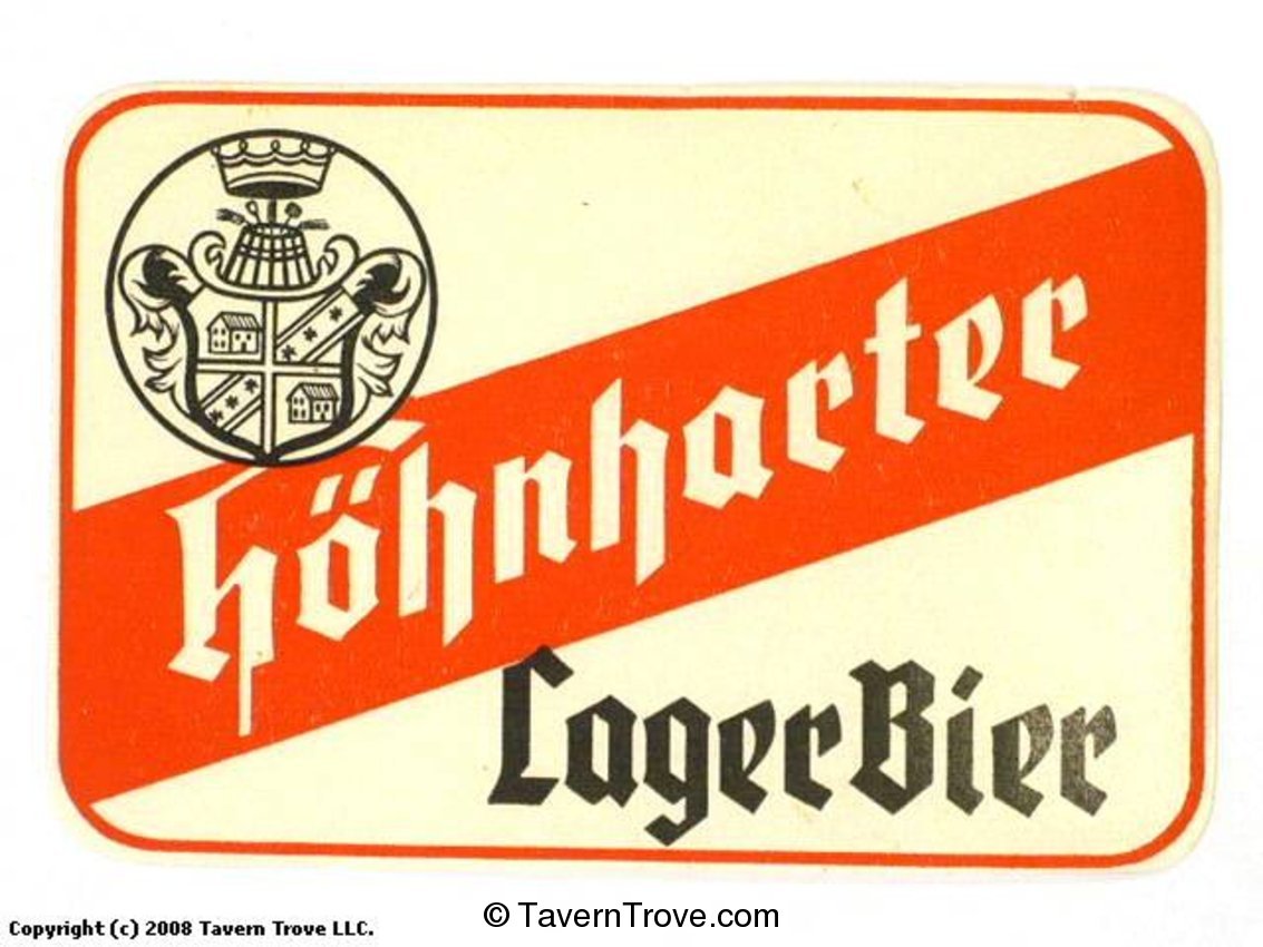 Höhnharter Lager Bier