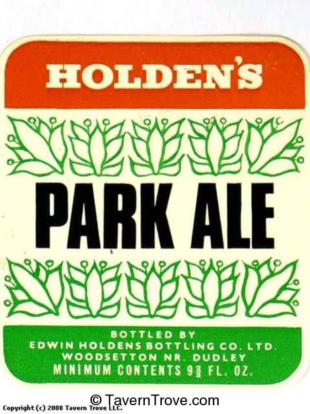 Holden's Park Ale